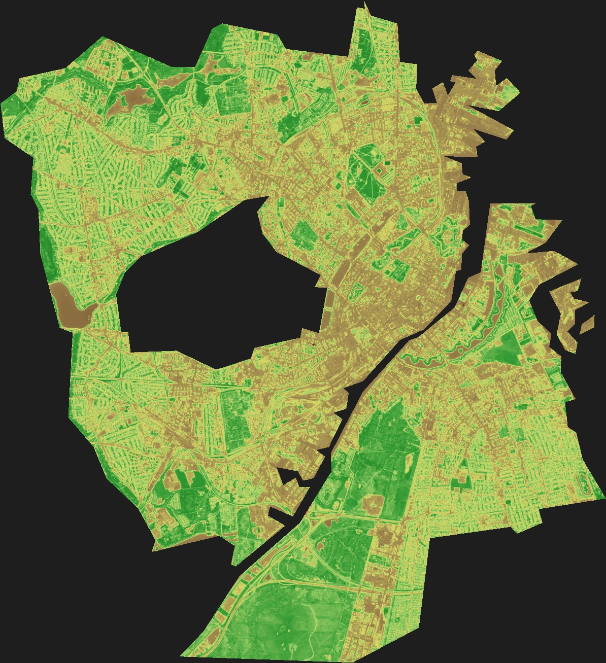 Copenhagen vegetation